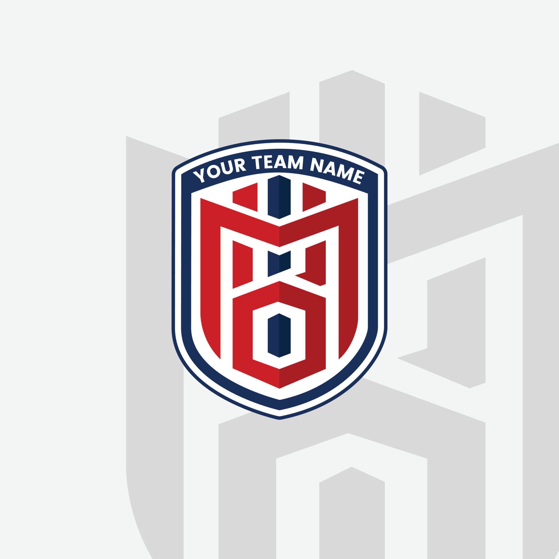 inspiring minimalist football team logo template 14242665 Vector Art at