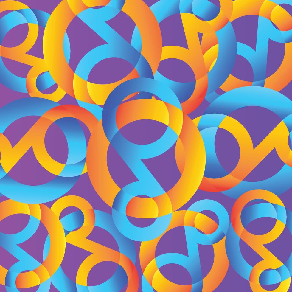 abstract circle colorful background vector illustration