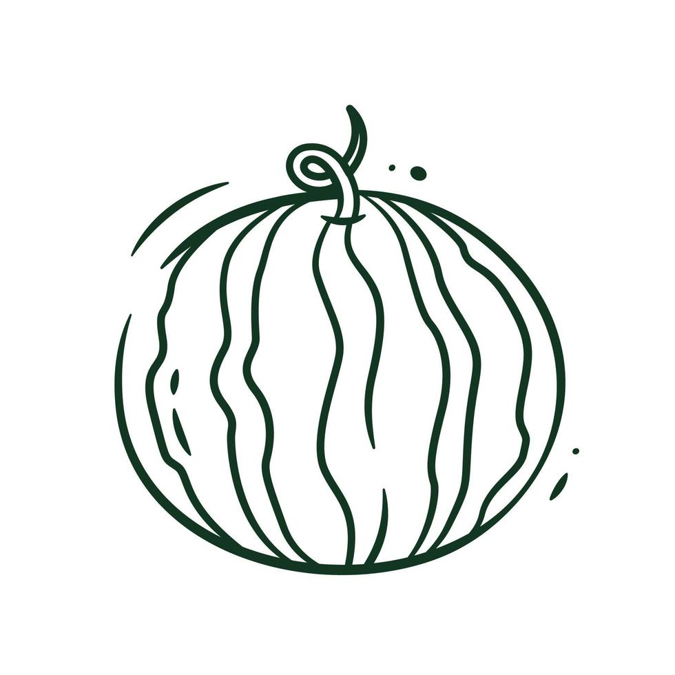 Illustration vector graphic of Watermelon