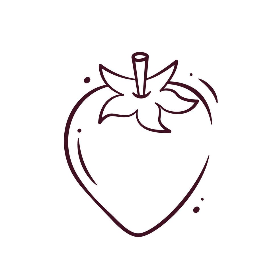 Illustration vector graphic of Strawberry