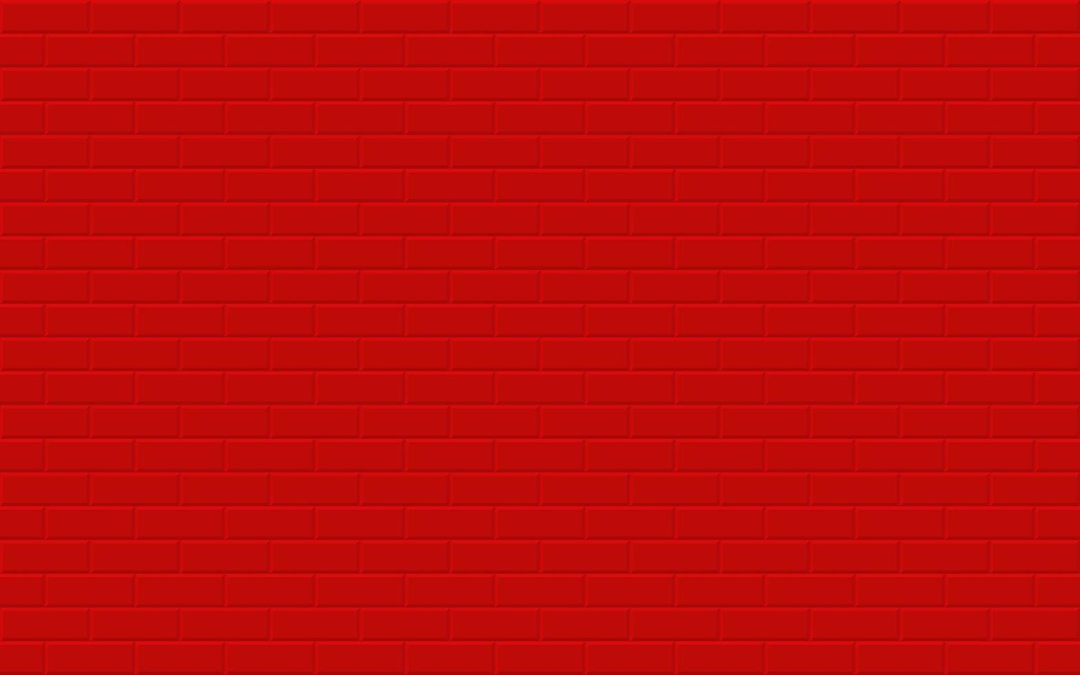 fondo de pared de ladrillo rojo. diseño de patrón geométrico abstracto sin costuras. ilustración vectorial vector