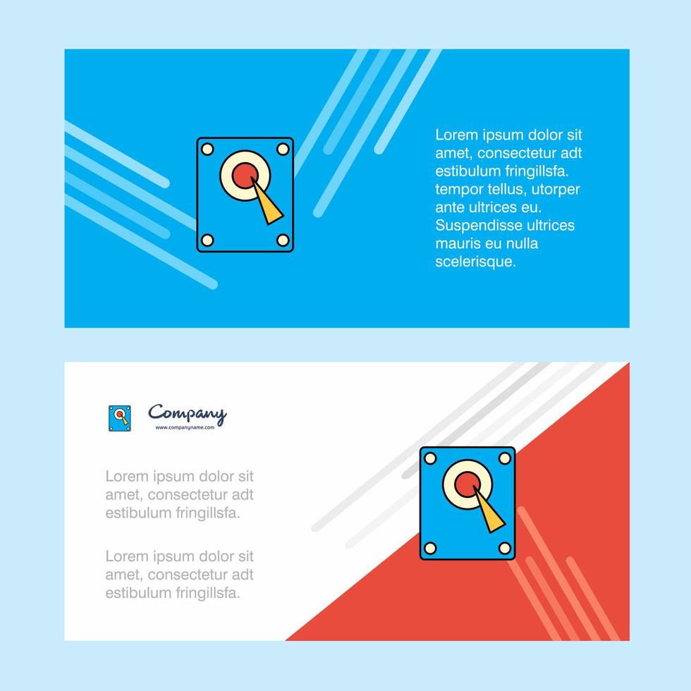 Speaker abstract corporate business banner template horizontal advertising business banner vector