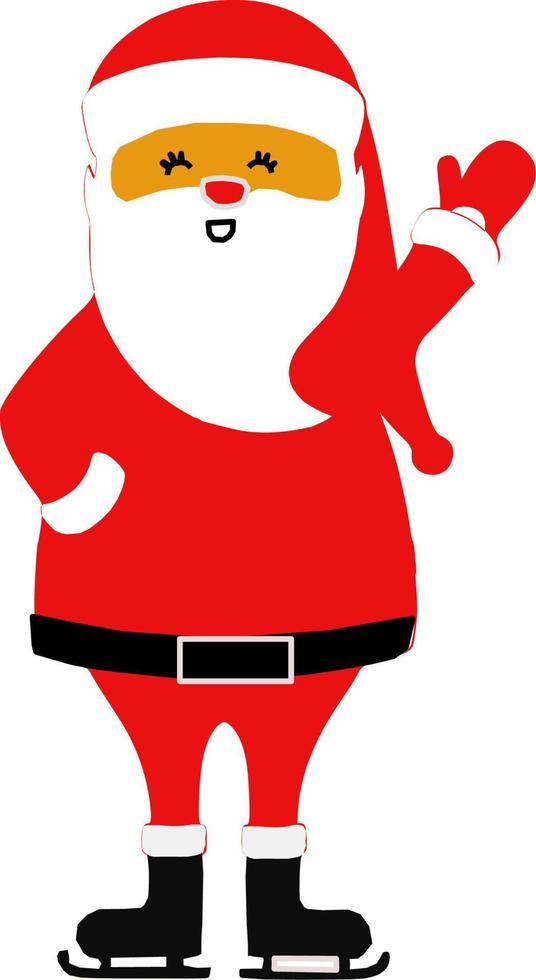 santa claus navidad vector