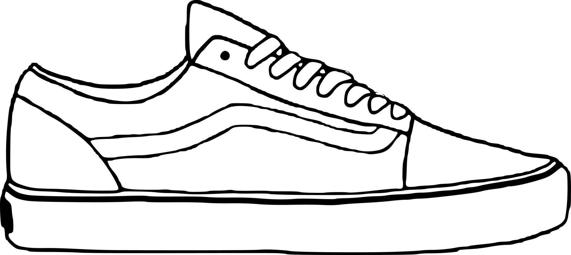 Casual shoes design 14243345 Vector Art at Vecteezy