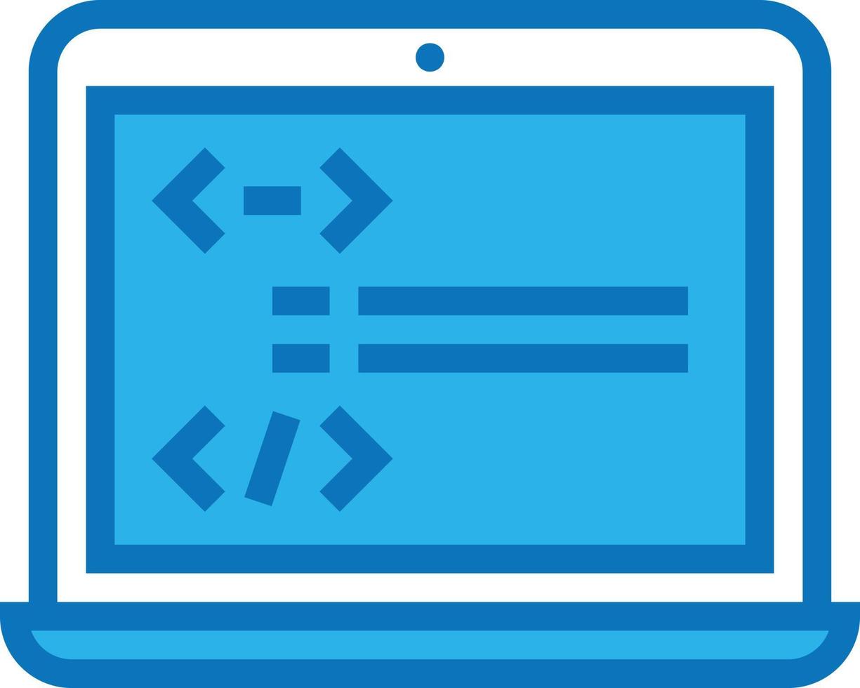 programming coding structure software development - blue icon 14243413 ...