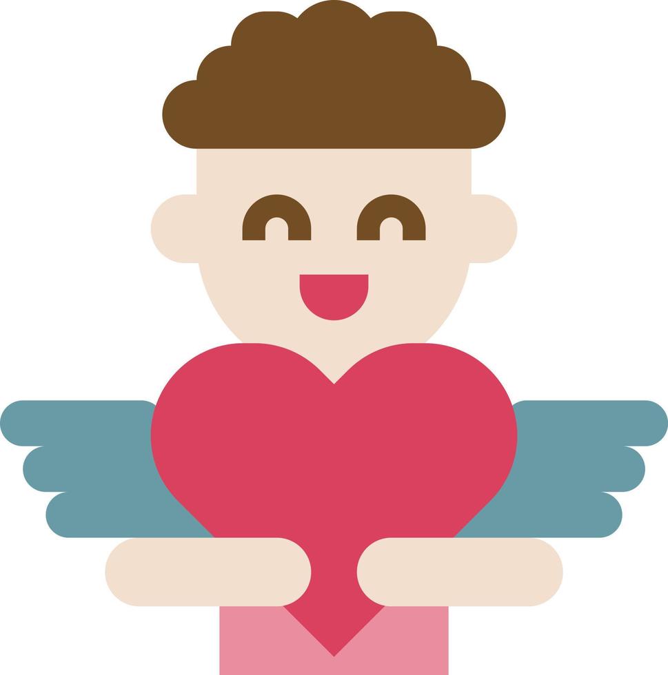 cupid arrow shapes love heart arch lovers lovely love and romance - flat icon vector