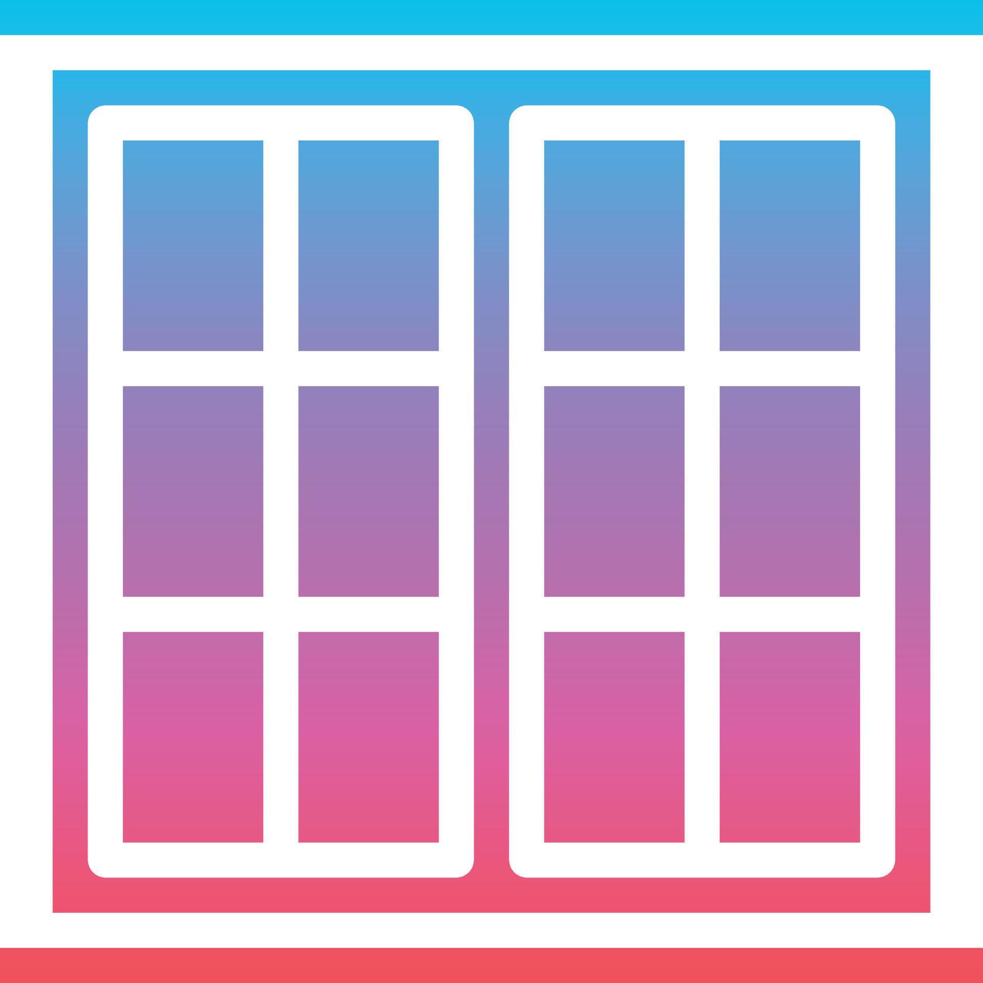 window tool build construction - gradient solid icon 14244613 Vector ...