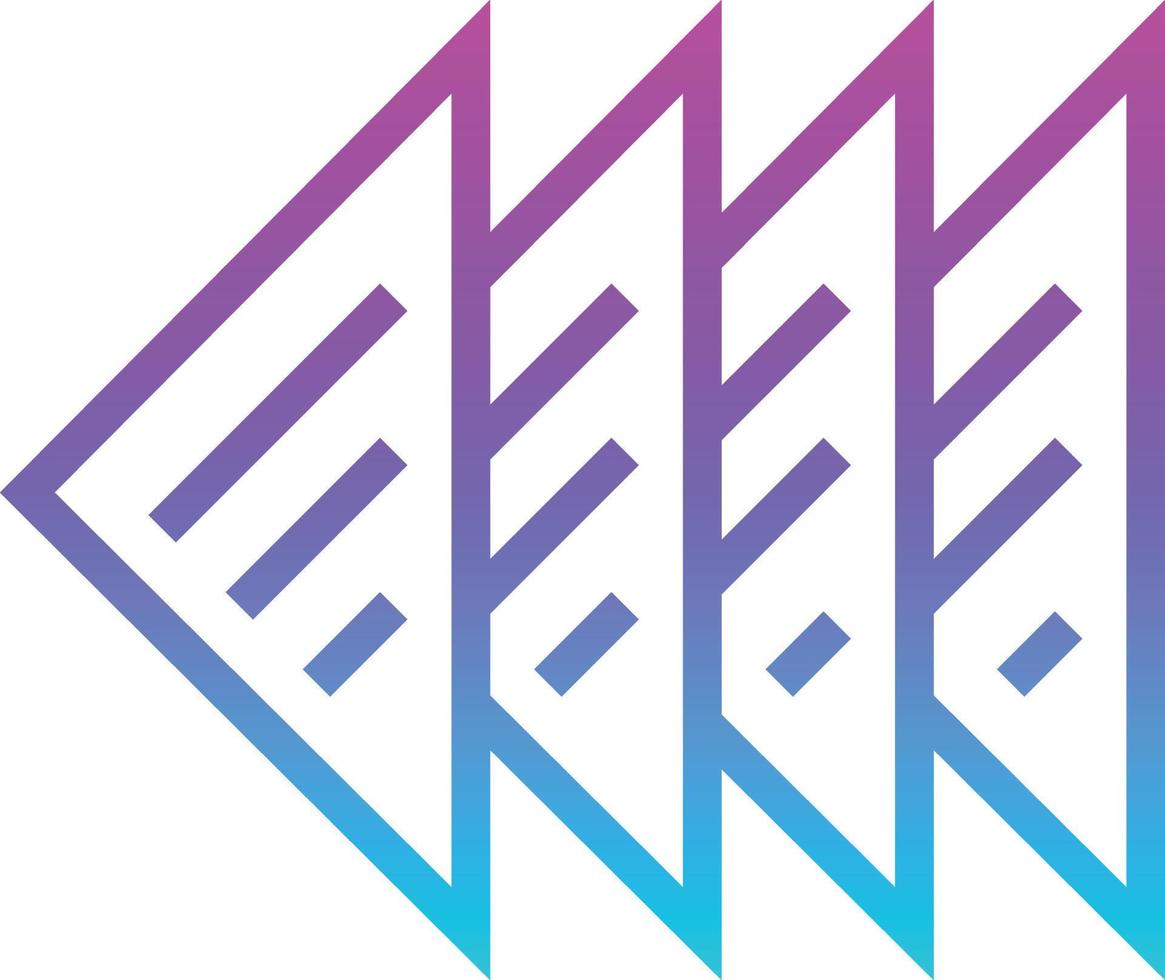 toast food bread - gradient icon vector