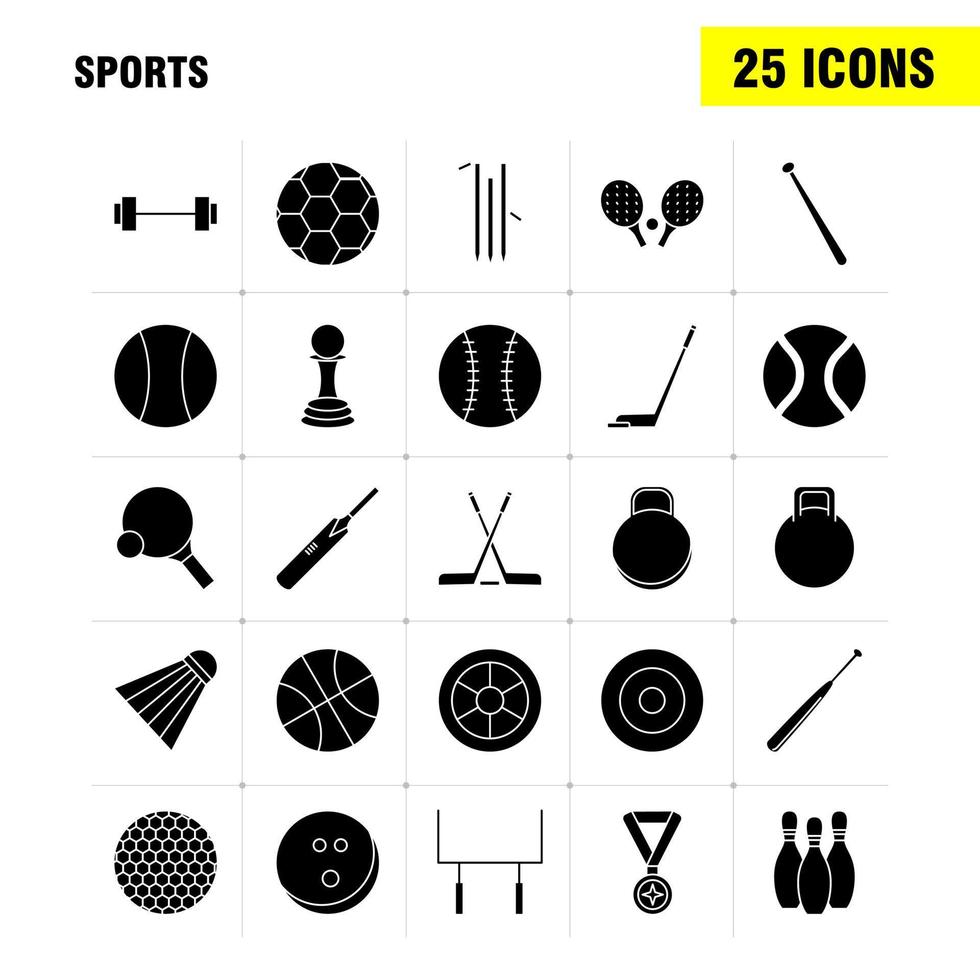 Sports Solid Glyph Icons Set For Infographics Mobile UXUI Kit And Print Design Include Wheel Car Vehicle Travel Flag Sports Flag Flags Eps 10 Vector