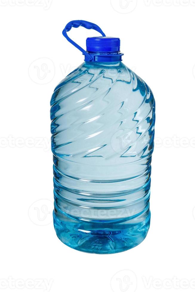 Big bottle of water isolated on a white background, Five liters photo