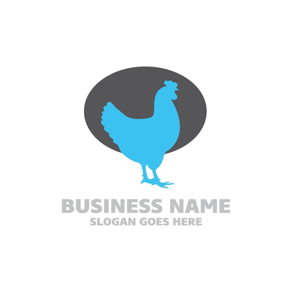 Business logo design with typography vector