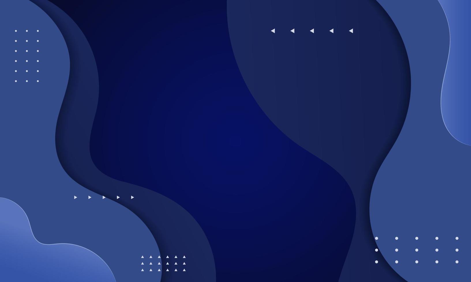 Dark blue gradient modern abstract background vector