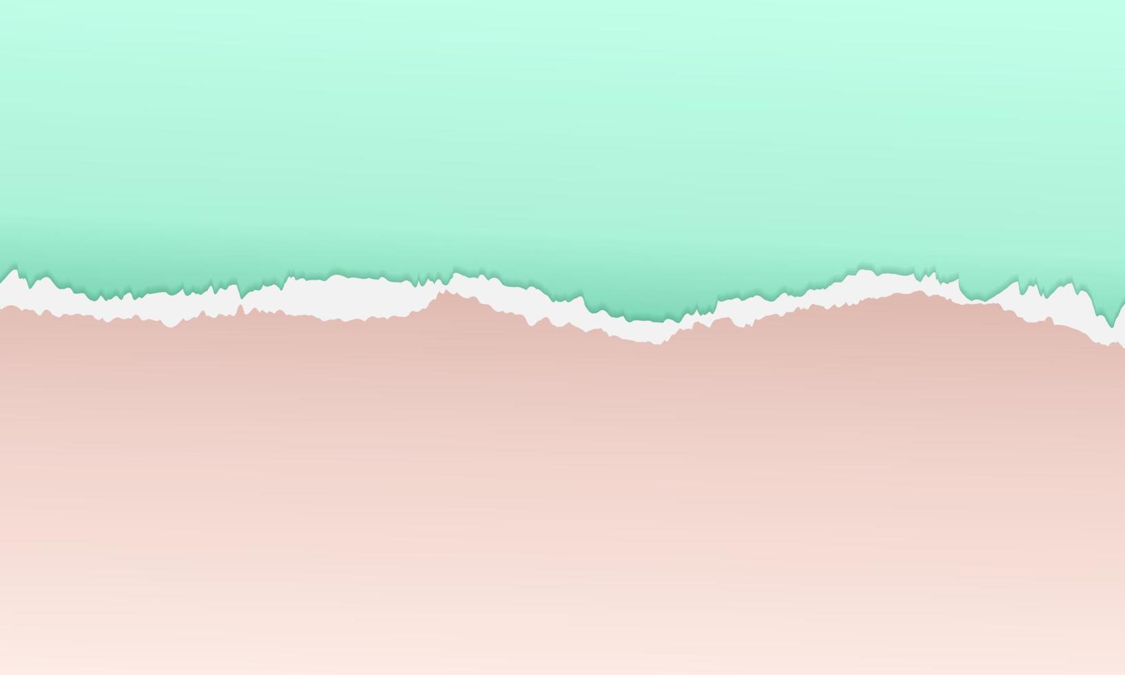 lindo fondo de papel rasgado de color pastel vector