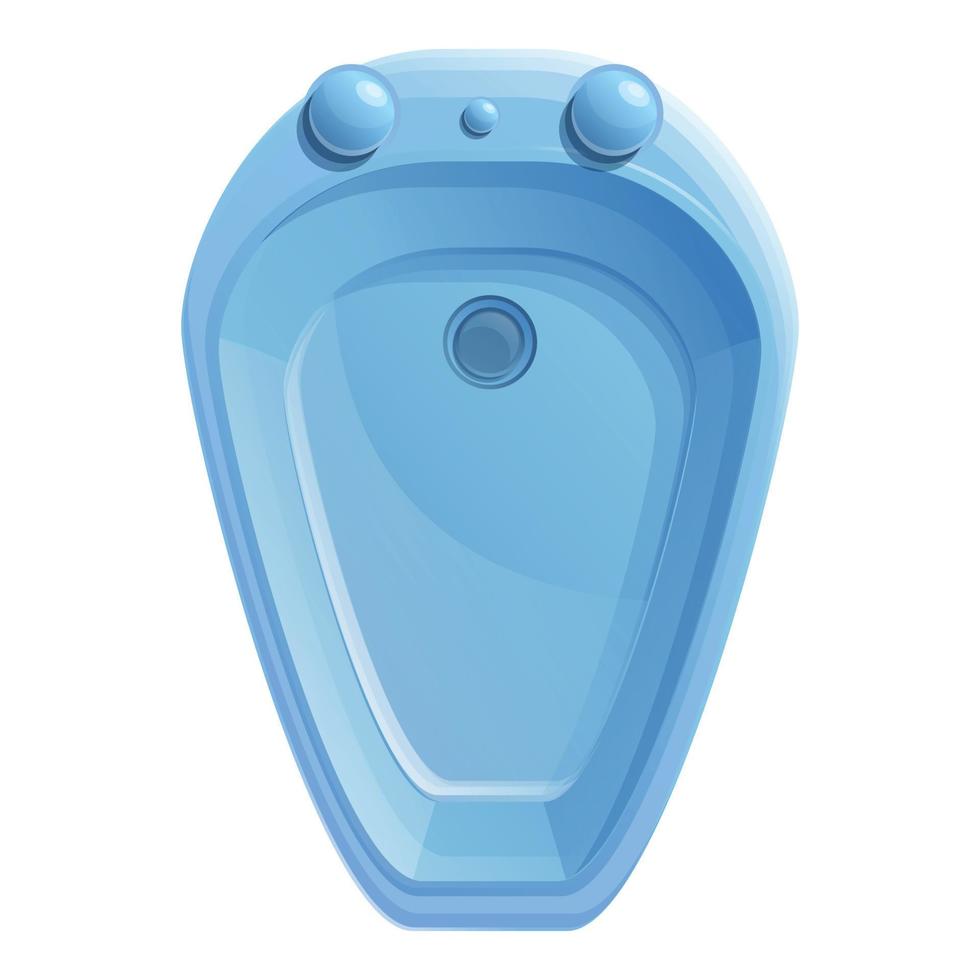 Tap bidet icon, cartoon style vector