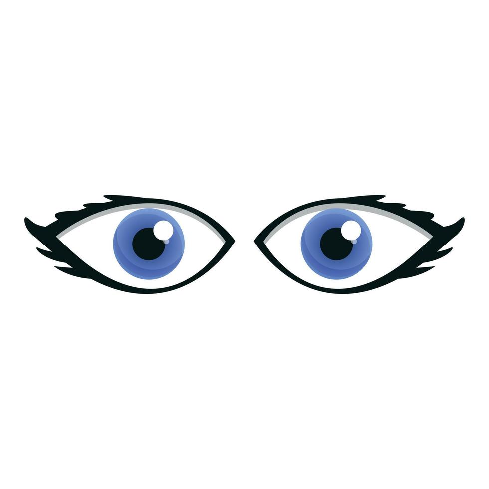 icono de ojos azules, estilo de dibujos animados 14251815 Vector en Vecteezy icono de ojos azules, estilo de dibujos animados 14251815 Vector en Vecteezy