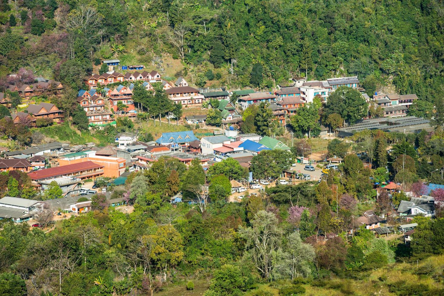 Village at Doi Ang Khang, Chiang Mai, Thailand photo