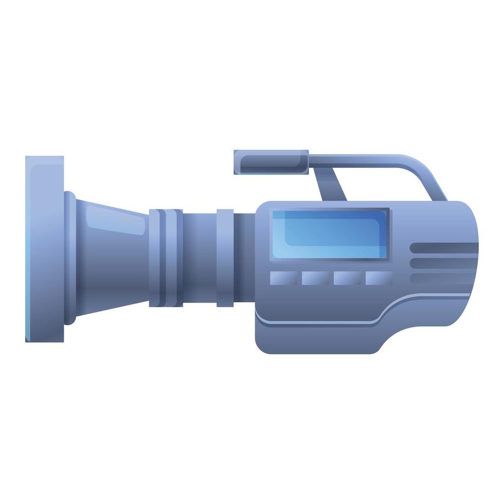 Hardware camcorder icon, cartoon style vector