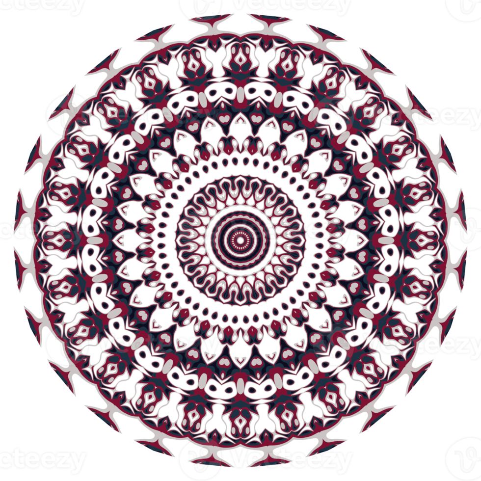 Abstract ornament pattern mandala png