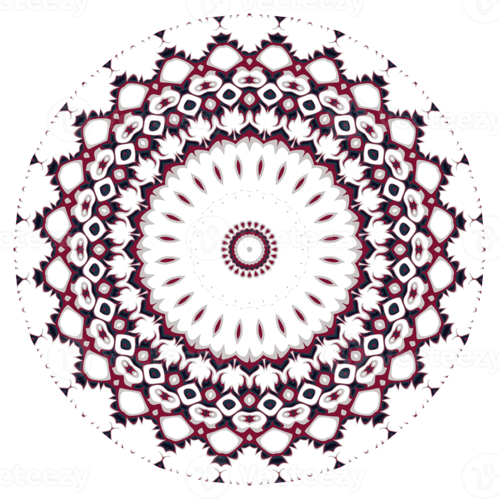 abstract ornament patroon mandala png