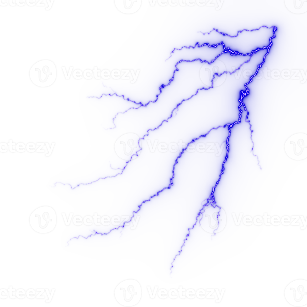 bliksem, natuurlijk licht effect, helder gloeiend. png