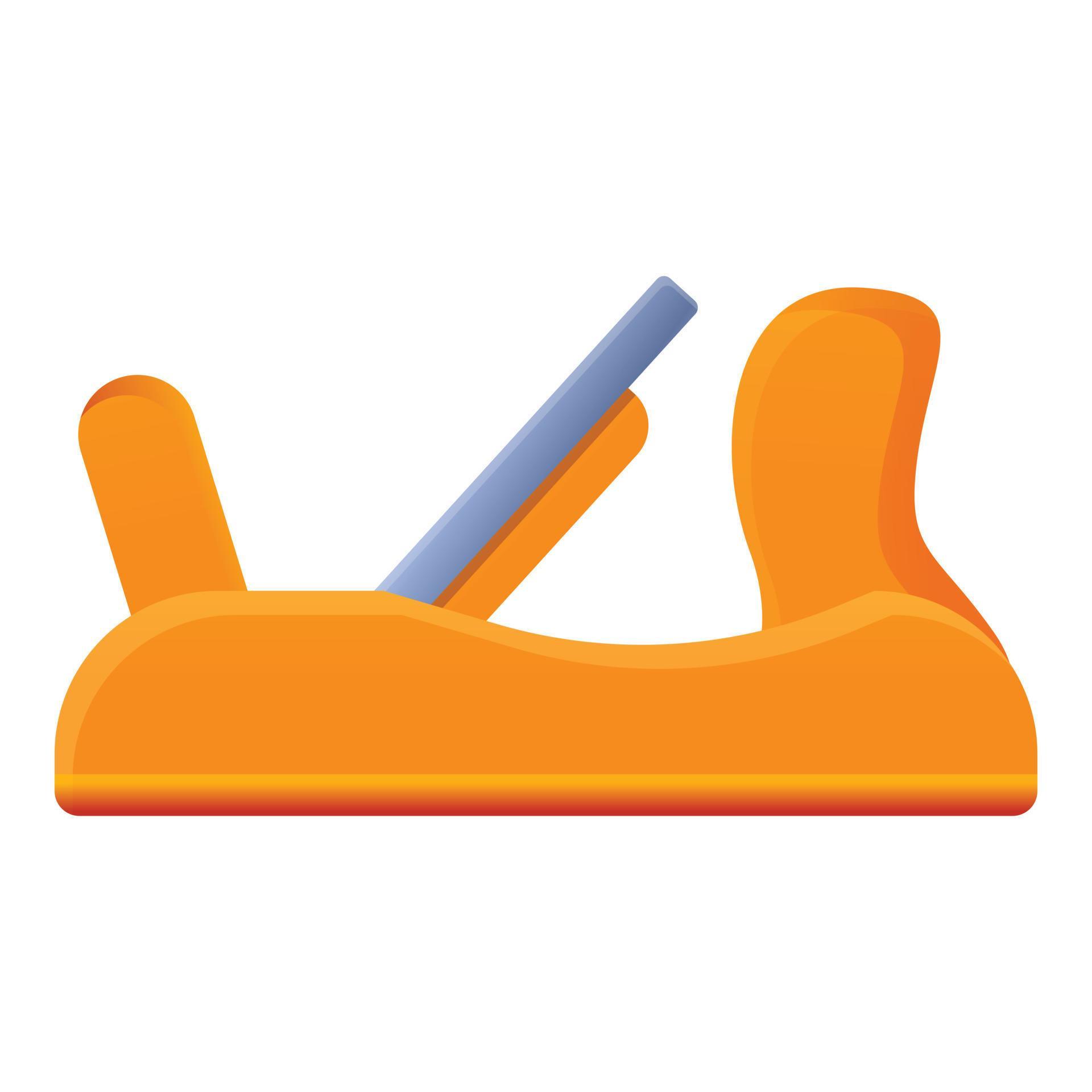 Carpenter jack plane icon, cartoon style 14255545 Vector Art at Vecteezy
