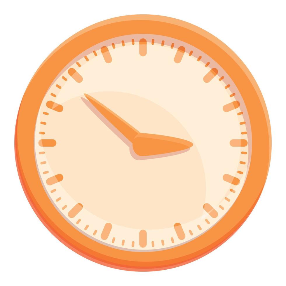 Cozy home wall clock icon, cartoon style 14255593 Vector Art at Vecteezy