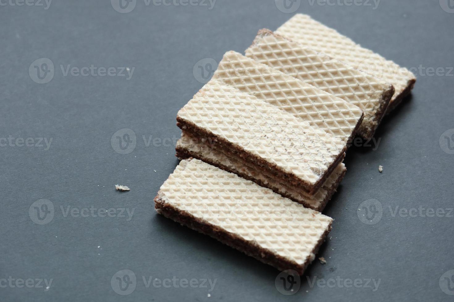 detail short of wafer roll chocolate photo