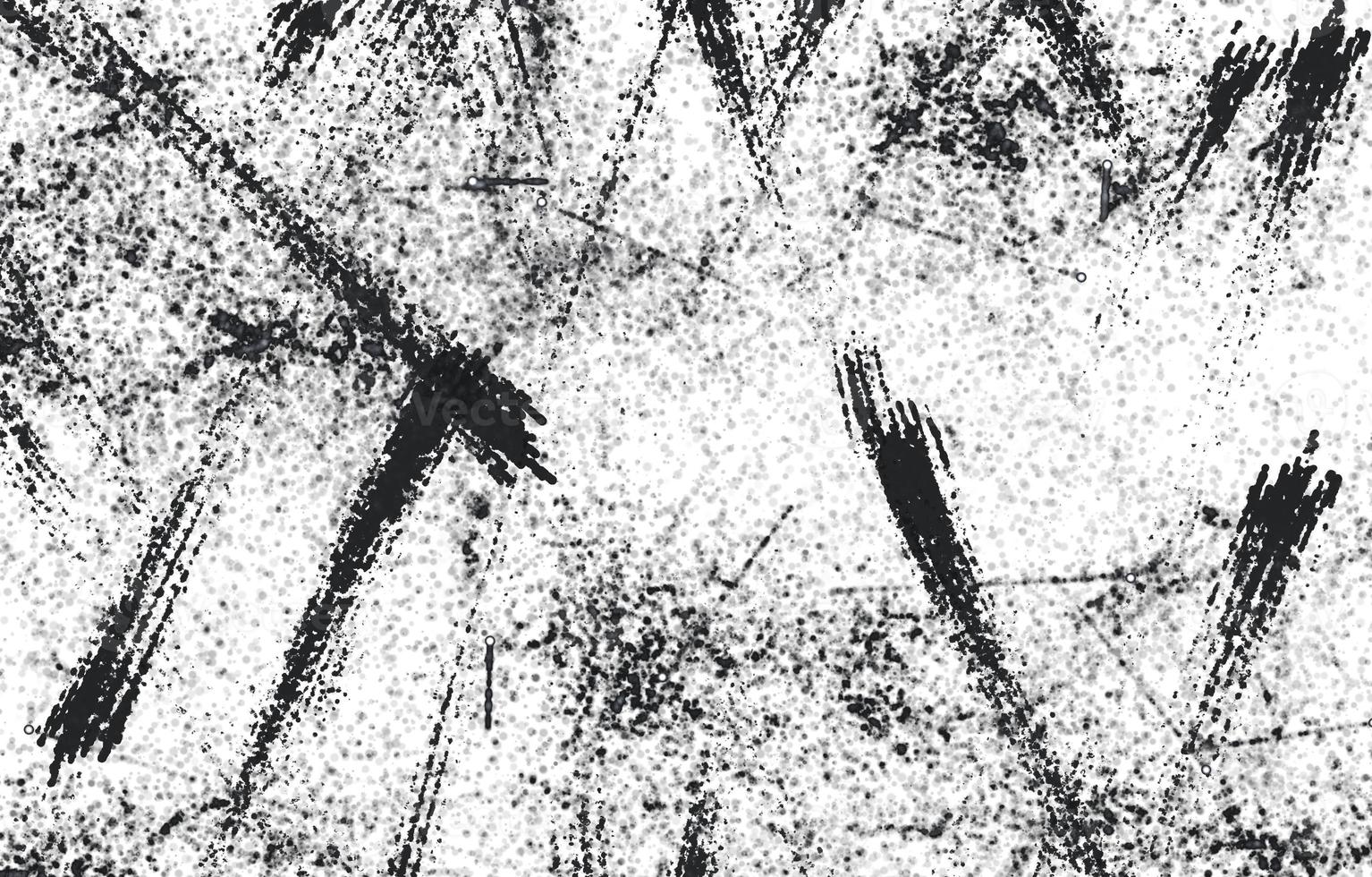 Dark Messy Dust Overlay Distress Background. Easy To Create Abstract Dotted, Scratched, Vintage Effect With Noise And Grain photo