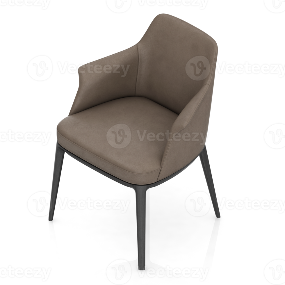 Isometric Chair 3D isolated rendering 14259490 PNG