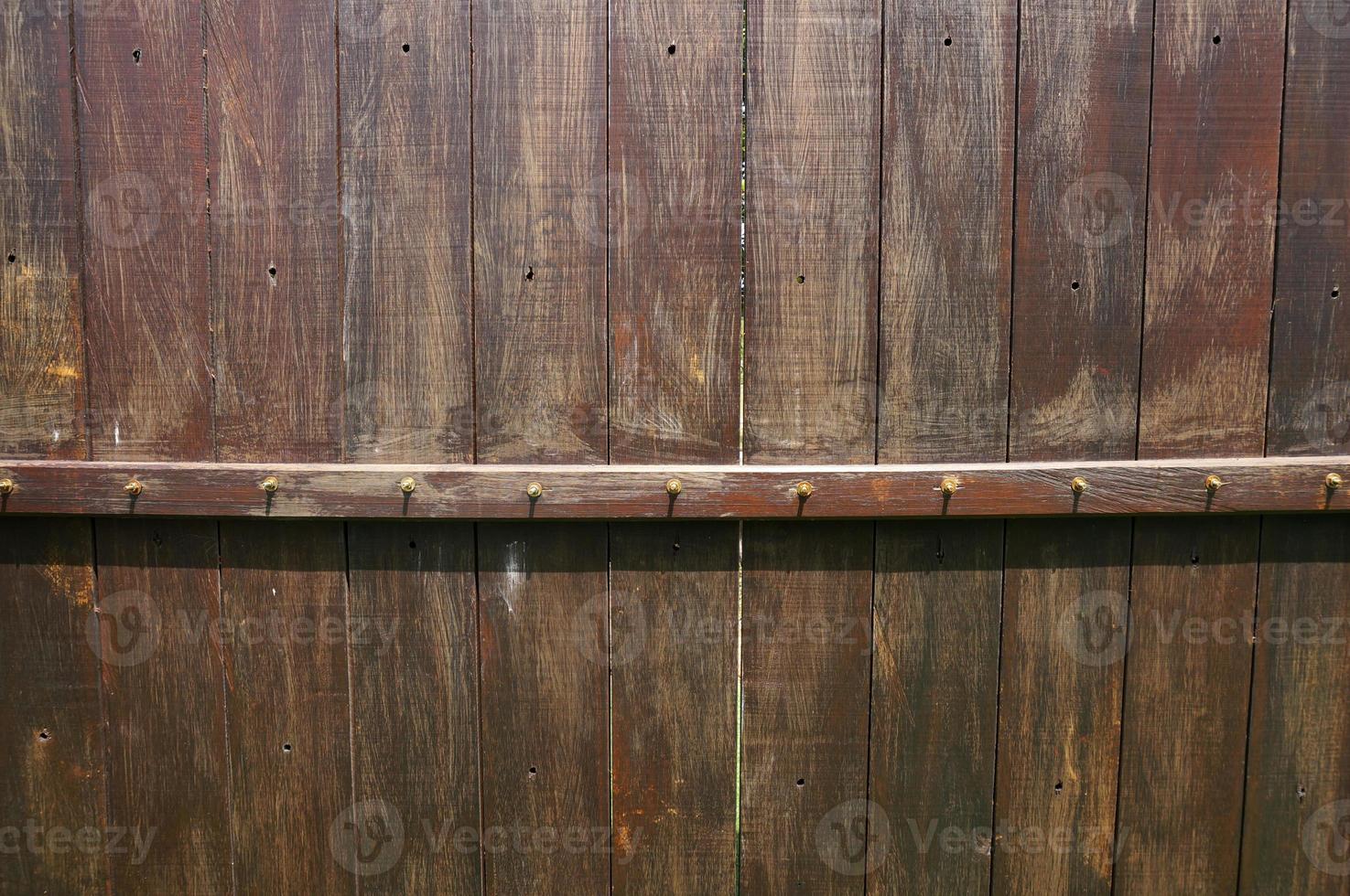 Wooden fance background and texture photo