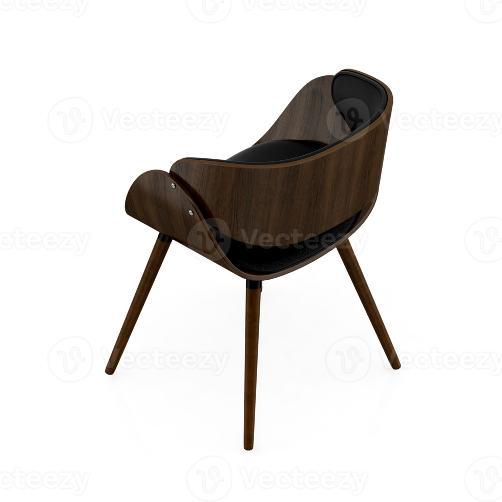 silla isométrica 3d renderizado aislado png