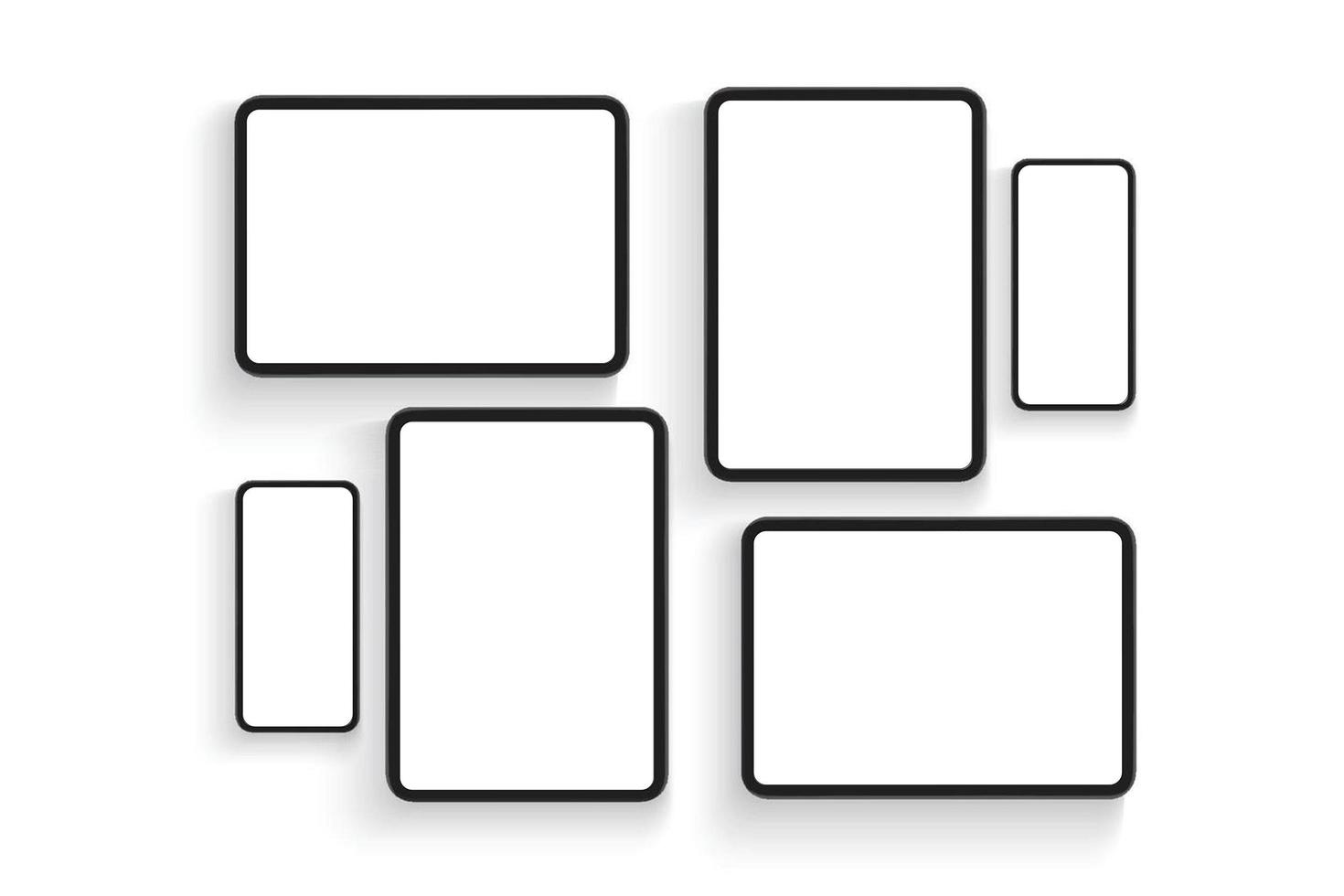 smartphones and tablets application screenshot mockup photo