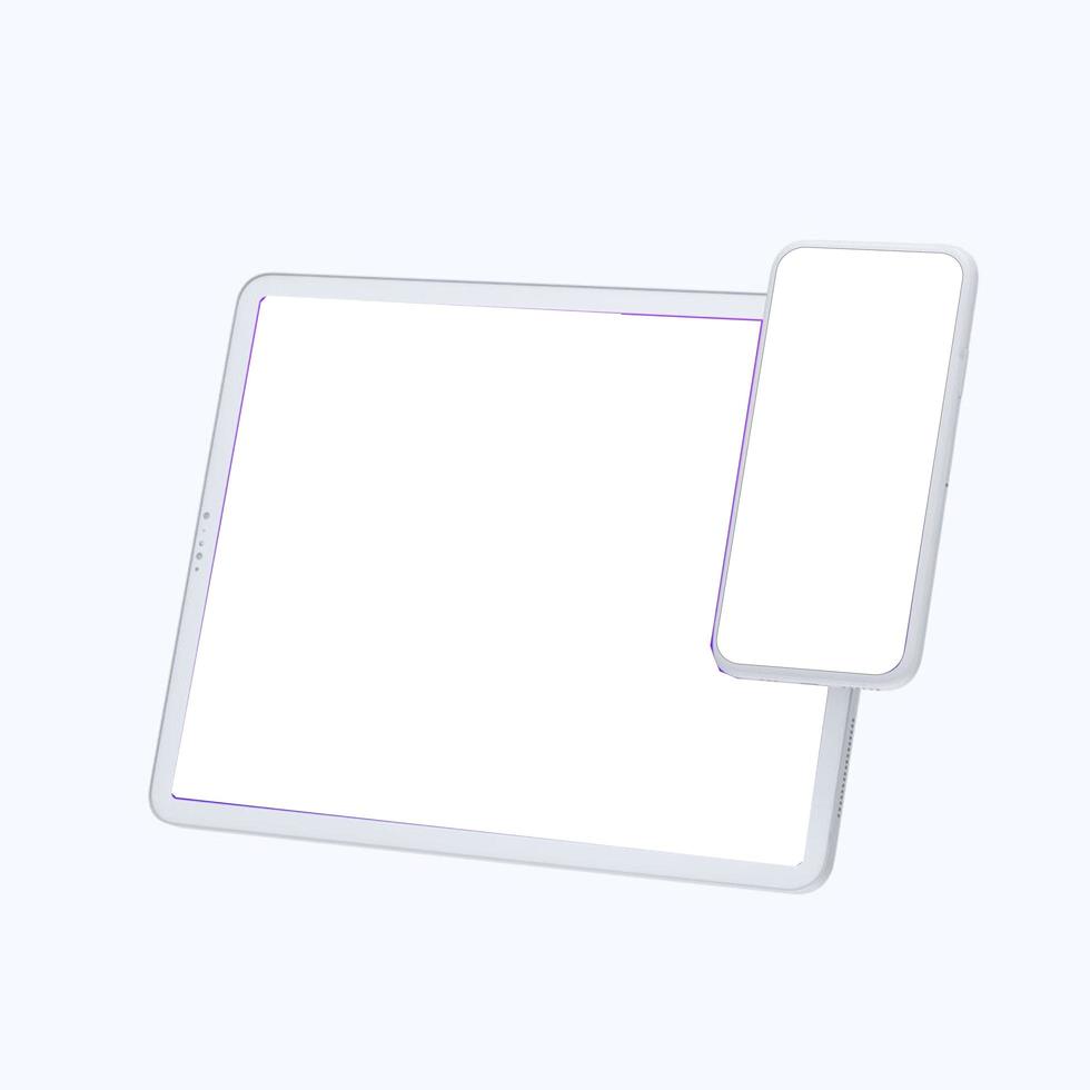 tab and mobile phone application processing screenshot mockup photo