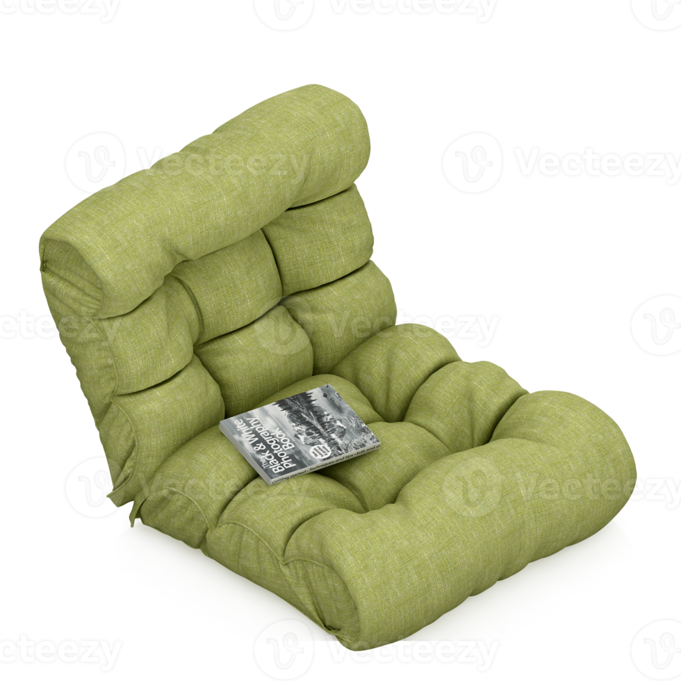 Isometric Armchair Isolated 3D render png