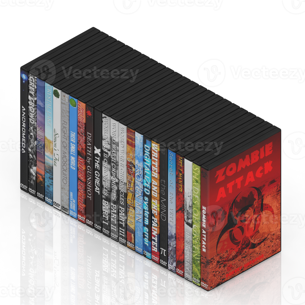 Isometric Books 3D render png