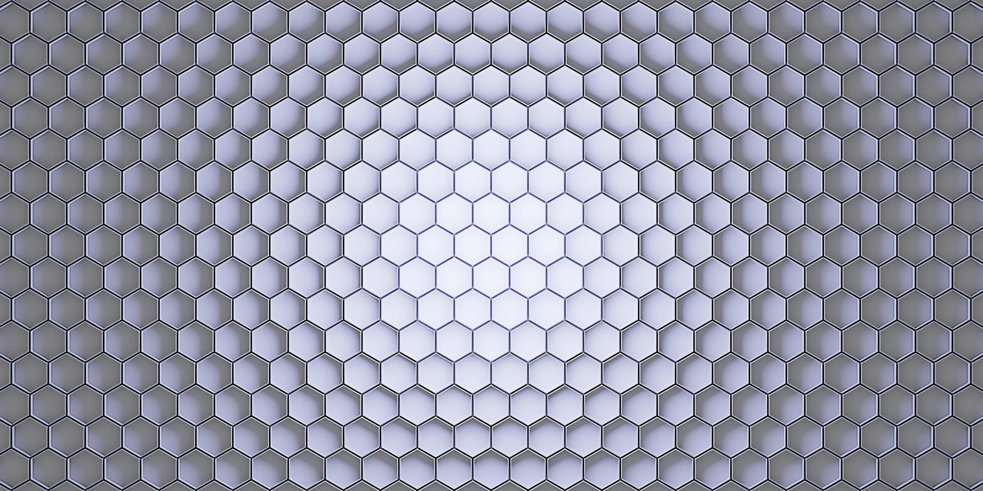 modern hexagon scene honeycomb pattern background hexagon abstract background 3D illustration photo