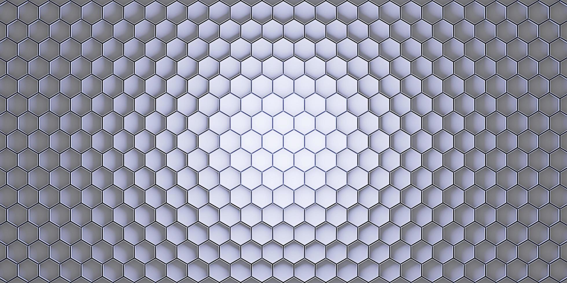 modern hexagon scene honeycomb pattern background hexagon abstract background 3D illustration photo