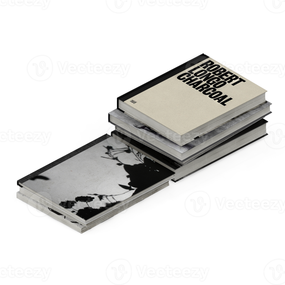 Isometric Books 3D render png