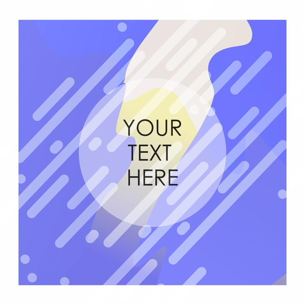 Colorful background with typography design vector