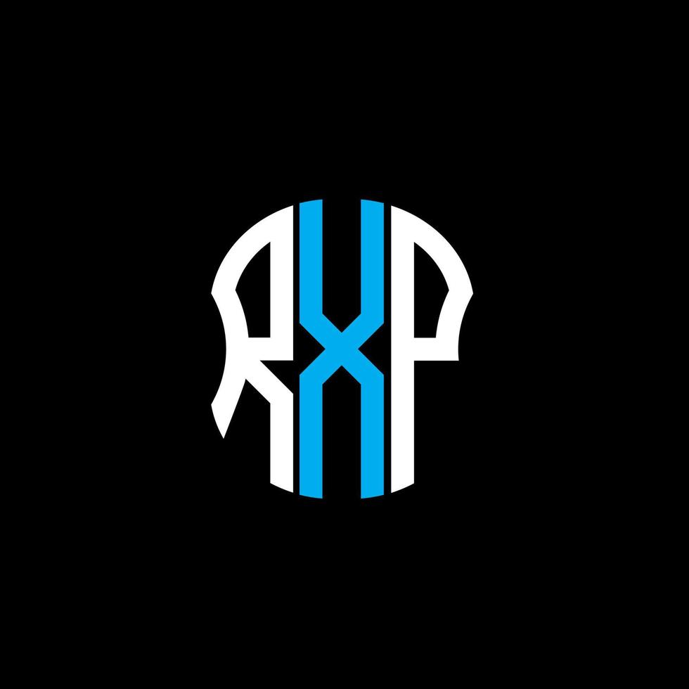 RXP letter logo abstract creative design. RXP unique design vector