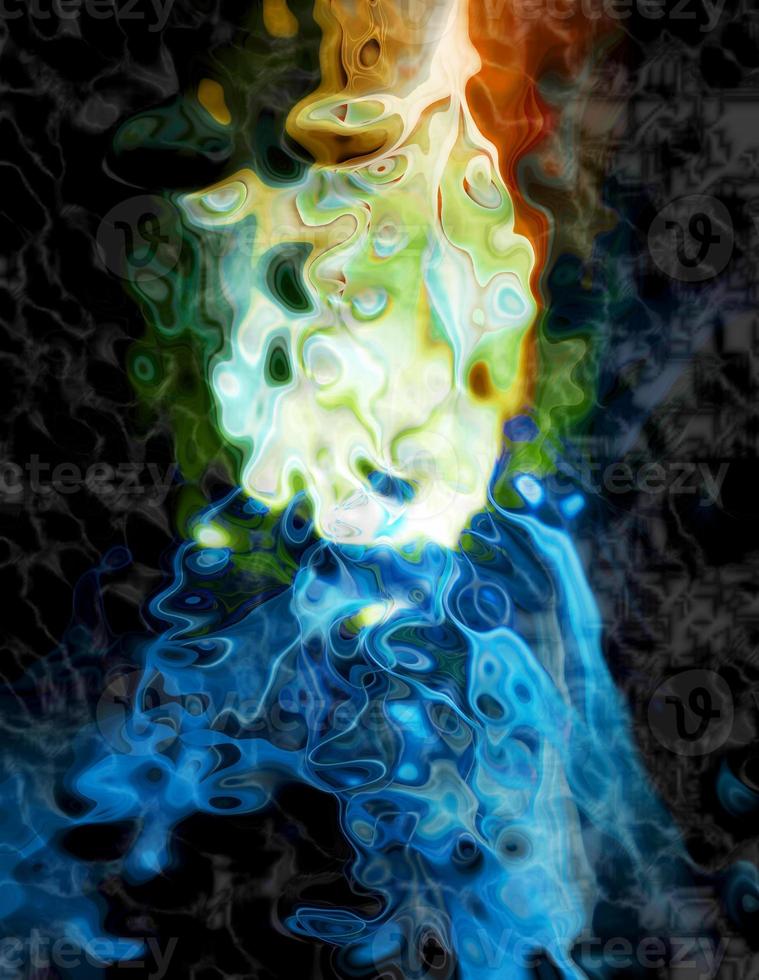 Digital Illustration Soft Abstract Background photo