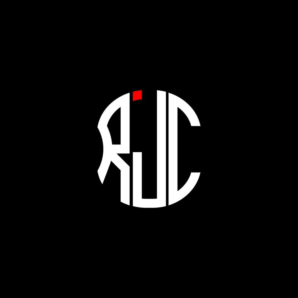 RLC letter logo abstract creative design. RLC unique design vector