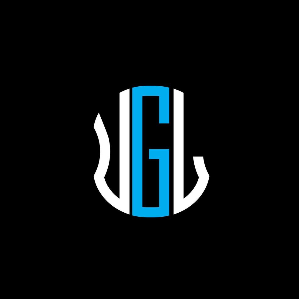 UGL letter logo abstract creative design. UGL unique design vector