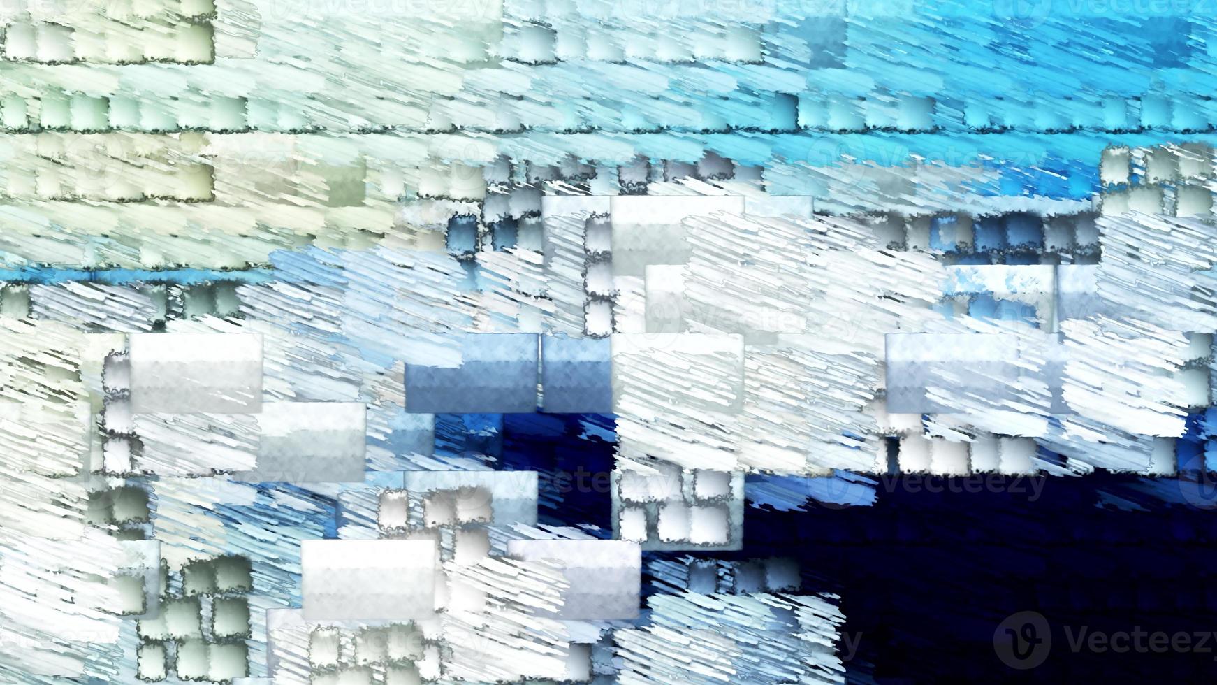 Digital Illustration Beautiful Abstract Vibrant Background photo