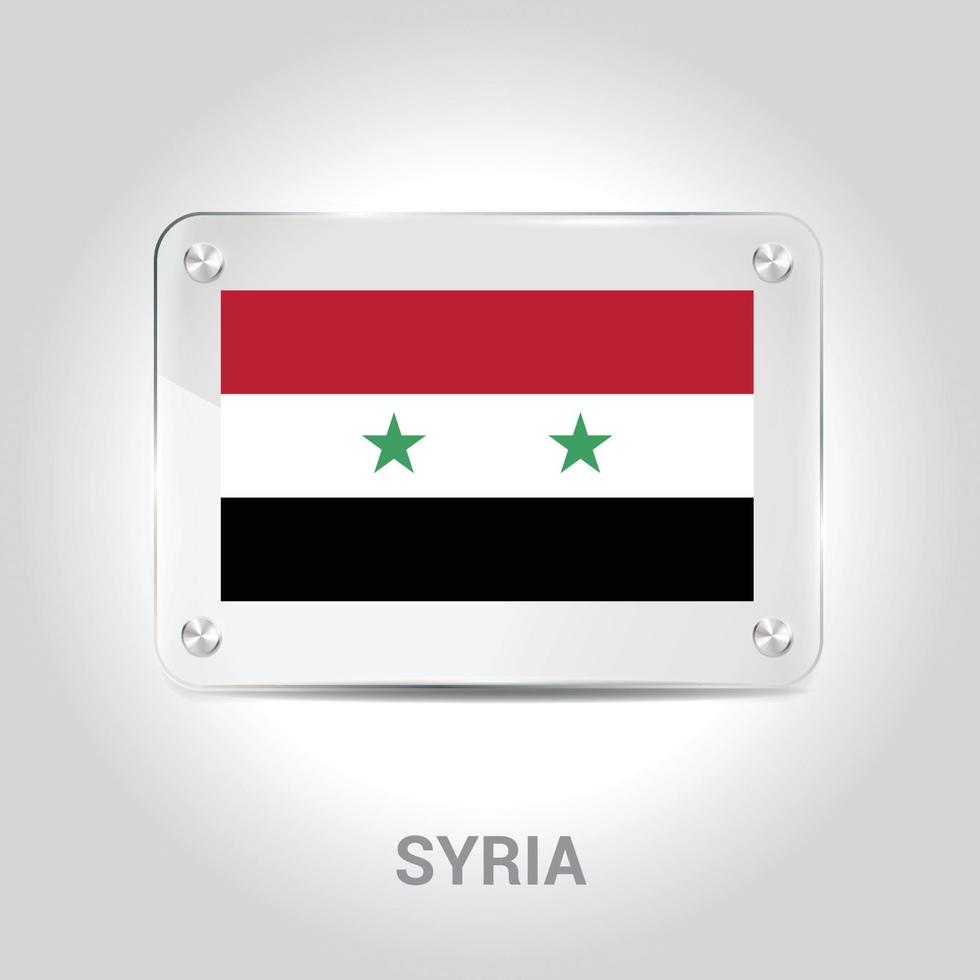 Syria flag design vector