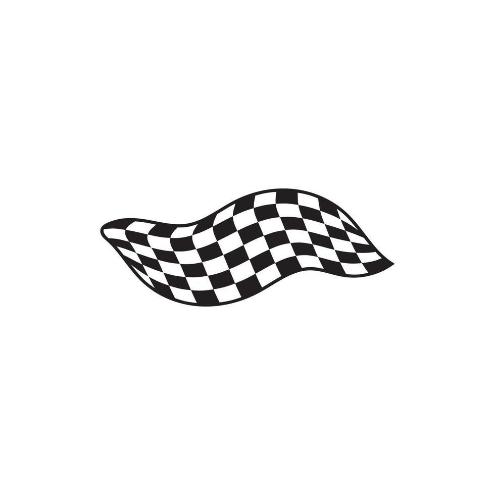 Race flag icon design vector