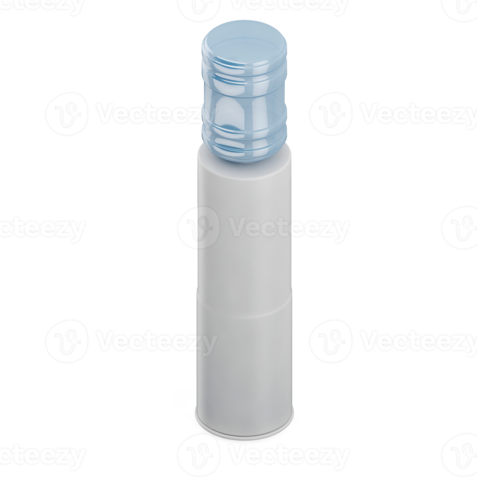 Isometric Water Dispenser 3D render png