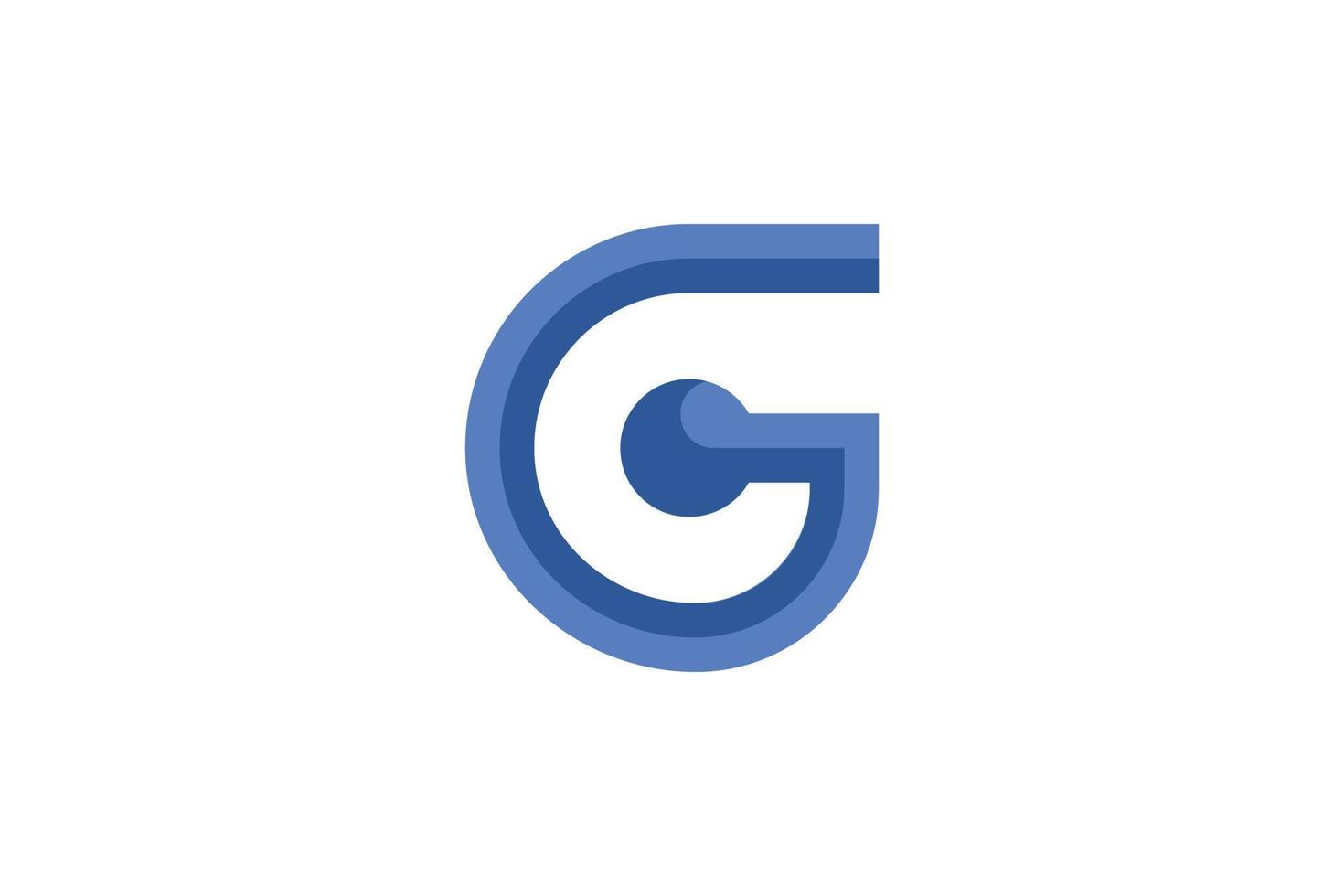 Creative Letter G Logo vector