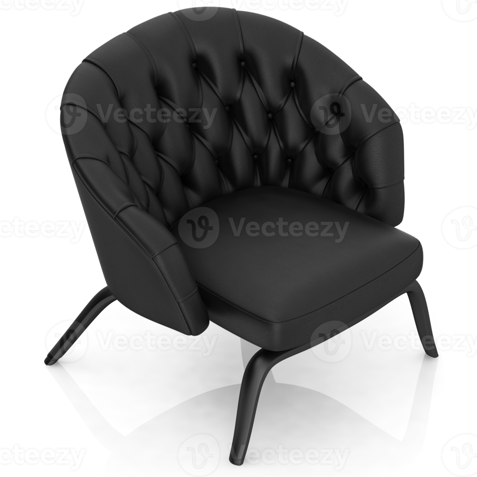 isometrische fauteuil geïsoleerd 3d geven png