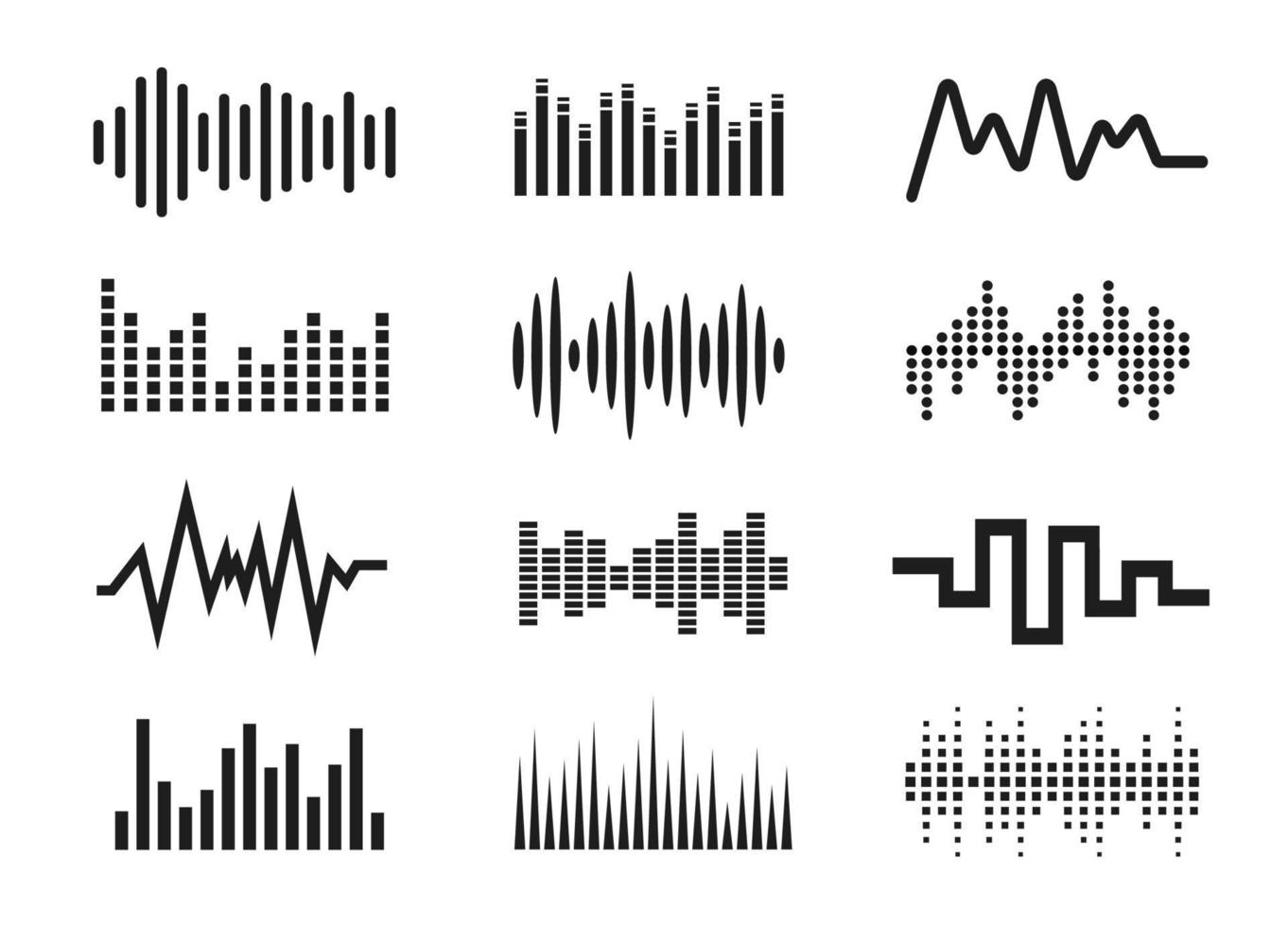 Sound Wave Icon vector